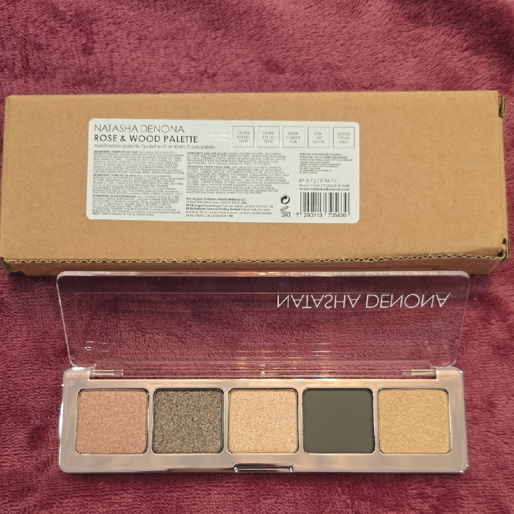 Natasha Denona Rose & Wood Eyeshadow Palette - - Picture 3 of 7